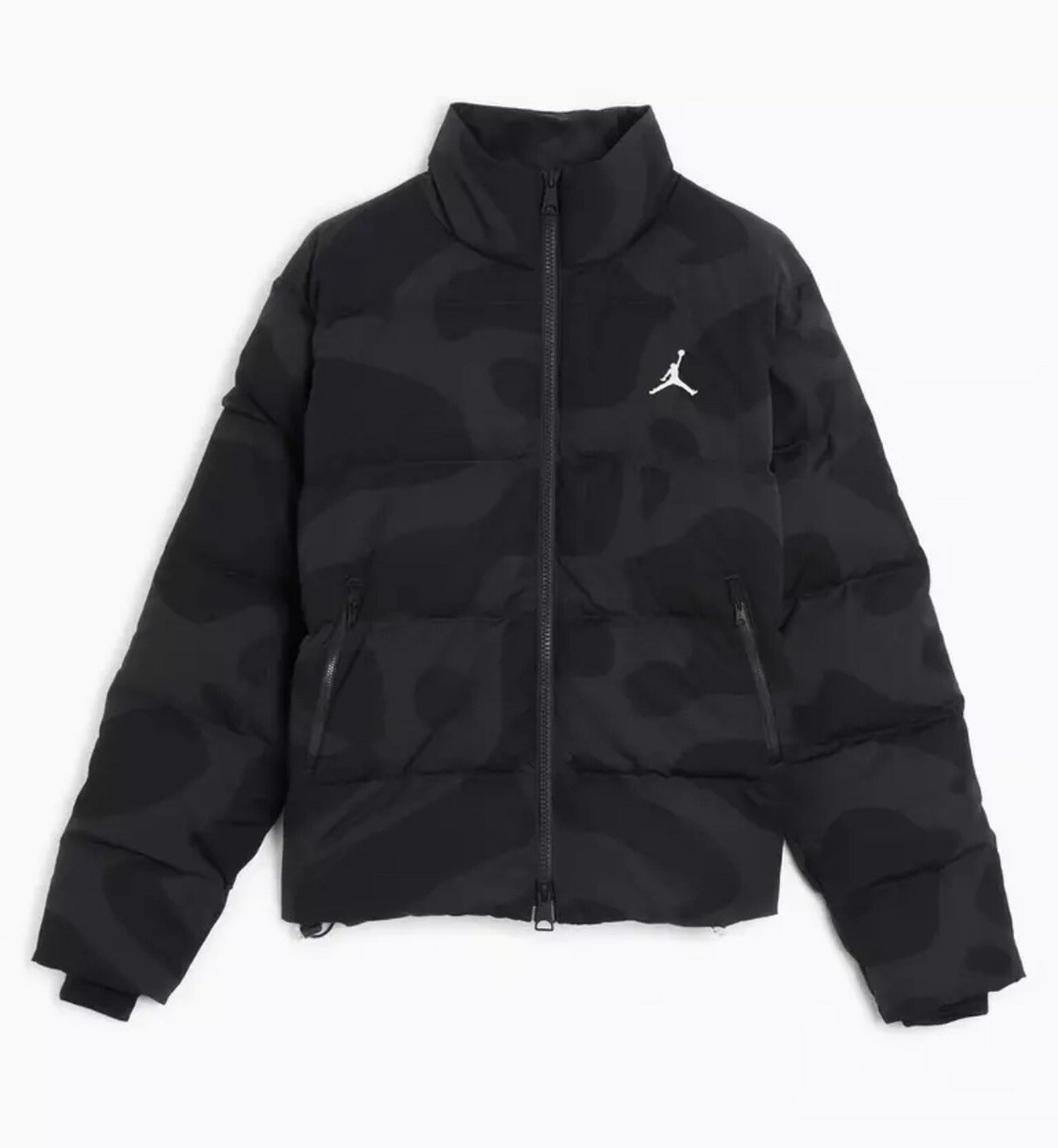 Nike Air Jordan Flight Heritage Puffer Jacket Winter Black FB6988