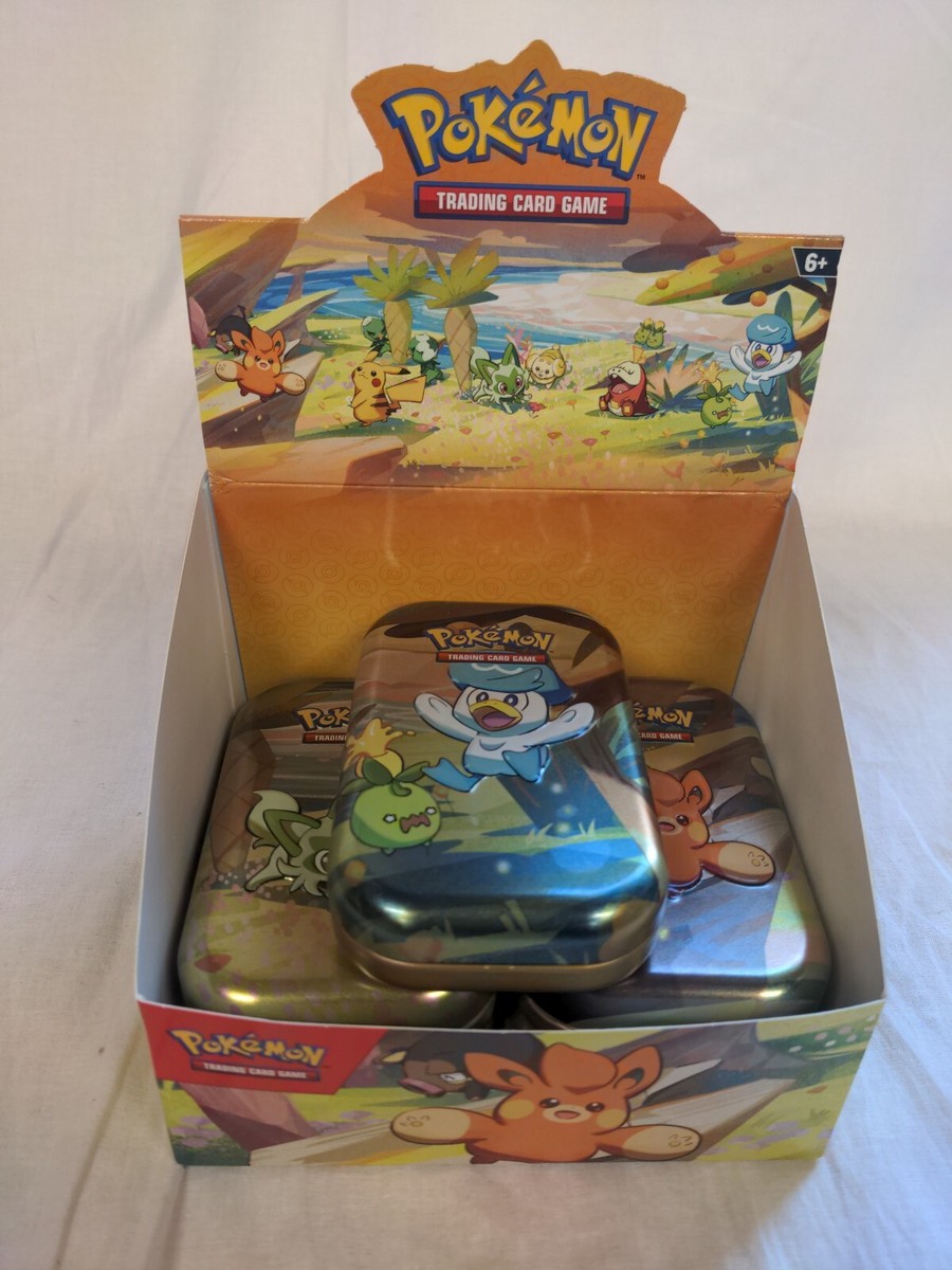 pokémon trading card game: paldea friends mini tin 5-pack Pokemon TCG: Paldea Friends Mini Tin - Display Case main image 1