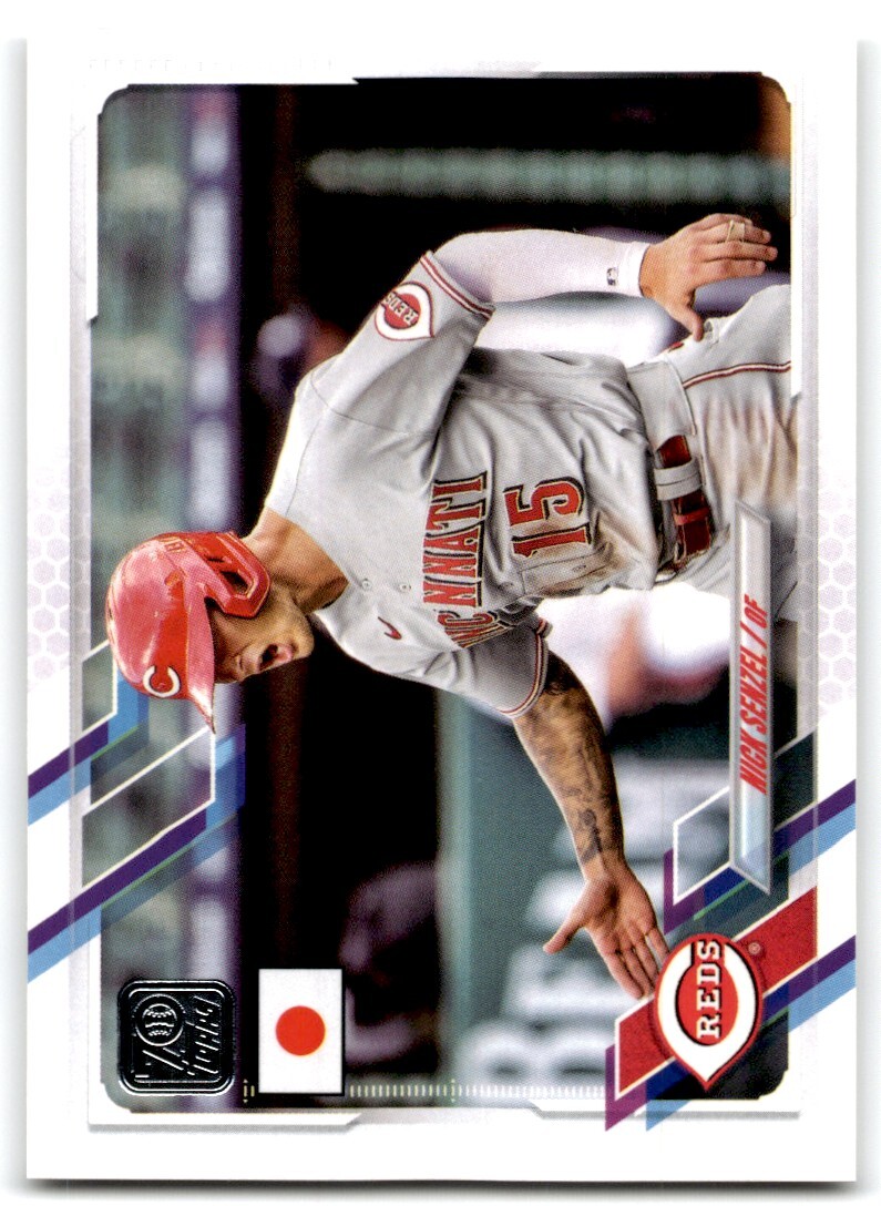 2021 TOPPS JAPAN EDITION NICK SENZEL CINCINNATI REDS #195 | eBay