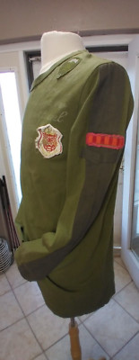 GAS Collection Shirt Patches  Mens  Long SleeveSz L Green Rare Mint Cond