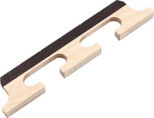 5 String Banjo Bridge, Wooden Banjo Bridge Parts Replacement Ebony and Maple Ban