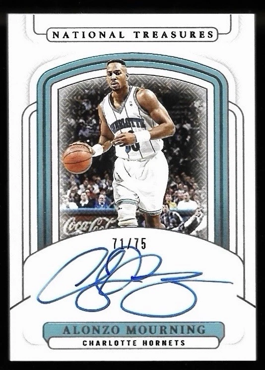 その他 Alonzo Mourning Auto psa9 panini Alonzo Mourning #9 Prices | 2024 Panini Noir Midnight Signature