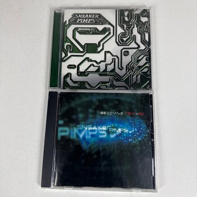 Sneaker Pimps Becoming X Becoming Remixed CD Lot 2 Discs Trip Hop Electronic