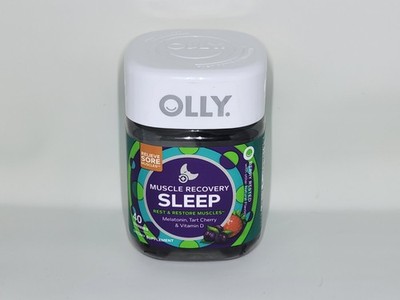  Olly Sleep PLUS Muscle Recovery 40 Berry Rest Gummies Exp October 2026