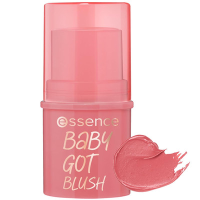 Essence Baby Got Blush 30 Rosé All Day   Cremiger Rouge-Stick   Einfach Aufzutr