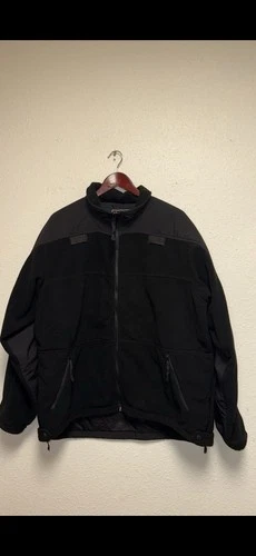 5.11 Tactical Series Black Fleece Full Zip Jacket w/ Zipped Pockets XL 109614 image 10