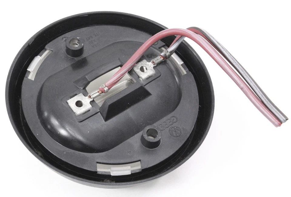 Interior Round Black Dome Light VW Jetta Rabbit GTI MK1 Genuine - 175 947 143 Foto 2 de 2