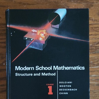 Modern School Mathematics Structure & Method Course 1 Teacher Edition Dolciani