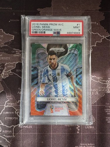 World Cup Lionel Messi 2018 Panini Prizm World Cup Lionel Messi #1 Green