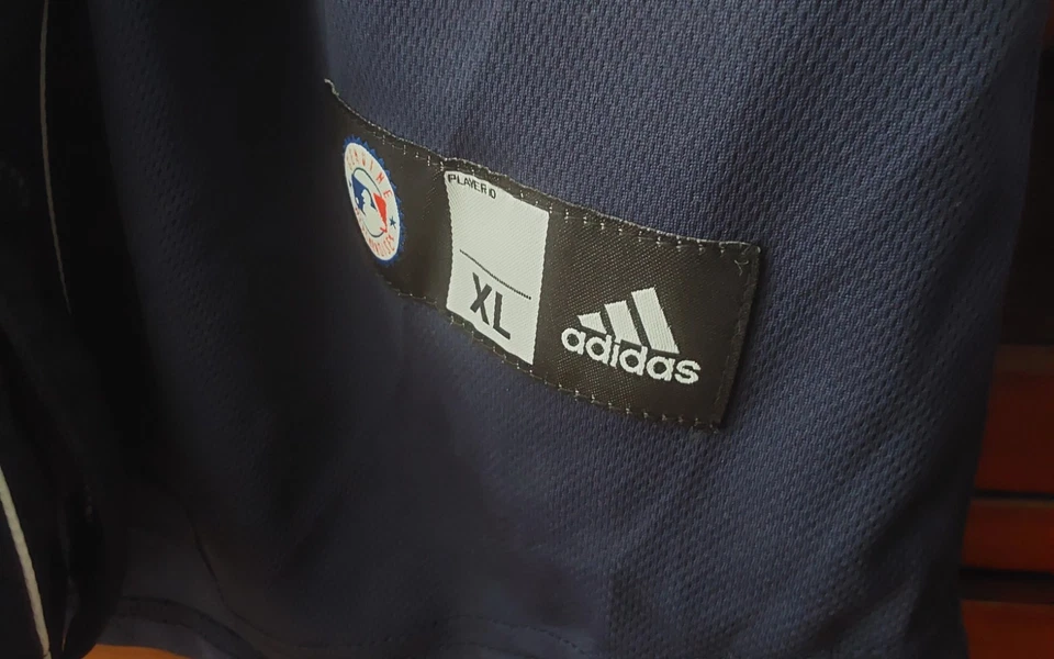 Tampa Bay Rays MLB Baseball Jersey XL  Deep Blue / White ADIDAS - Image 4 of 4