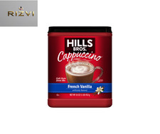 Hills Bros. French Vanilla Cappuccino Instant Coffee Mix, 16 Ounce Canister