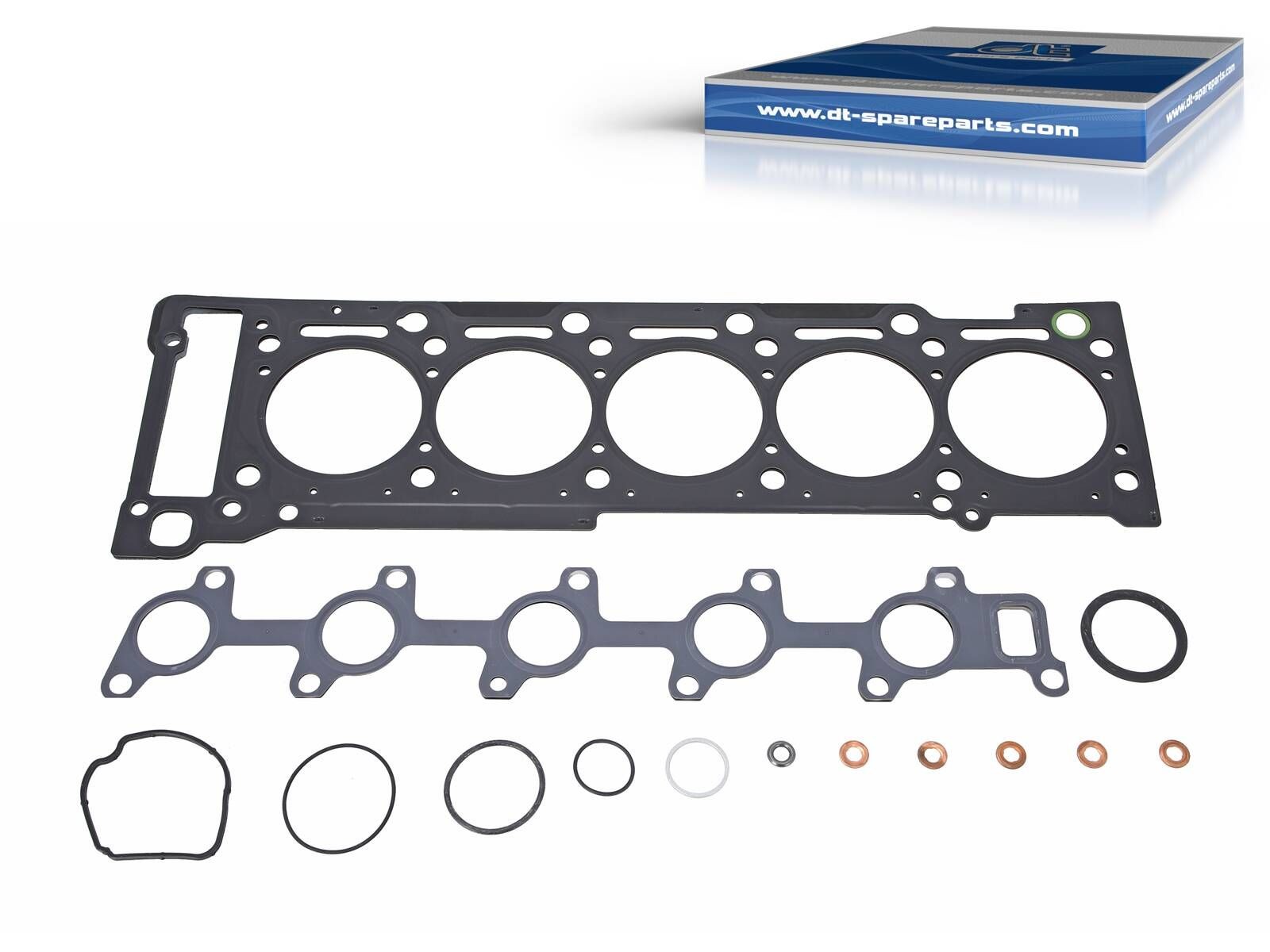 Kit de joints d'étanchéité culasse DT Spare Parts 4.91674 pochette joint moteur poids lourd