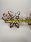 Old River Road Copper Cookie Cutters; Lot of 3 Different SNOWFLAKES 5” - 5.5” — photo 5