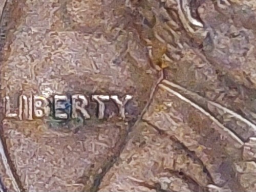 1987 D DDO Penny - Picture 4 of 10