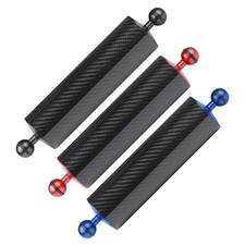 Length 60mm Diameter Dual Balls Carbon Fiber Floating Arm