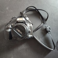 Minolta Maxxum 300si 35mm Film Camera with AF Zoom 35-70mm Lens Made In Japan