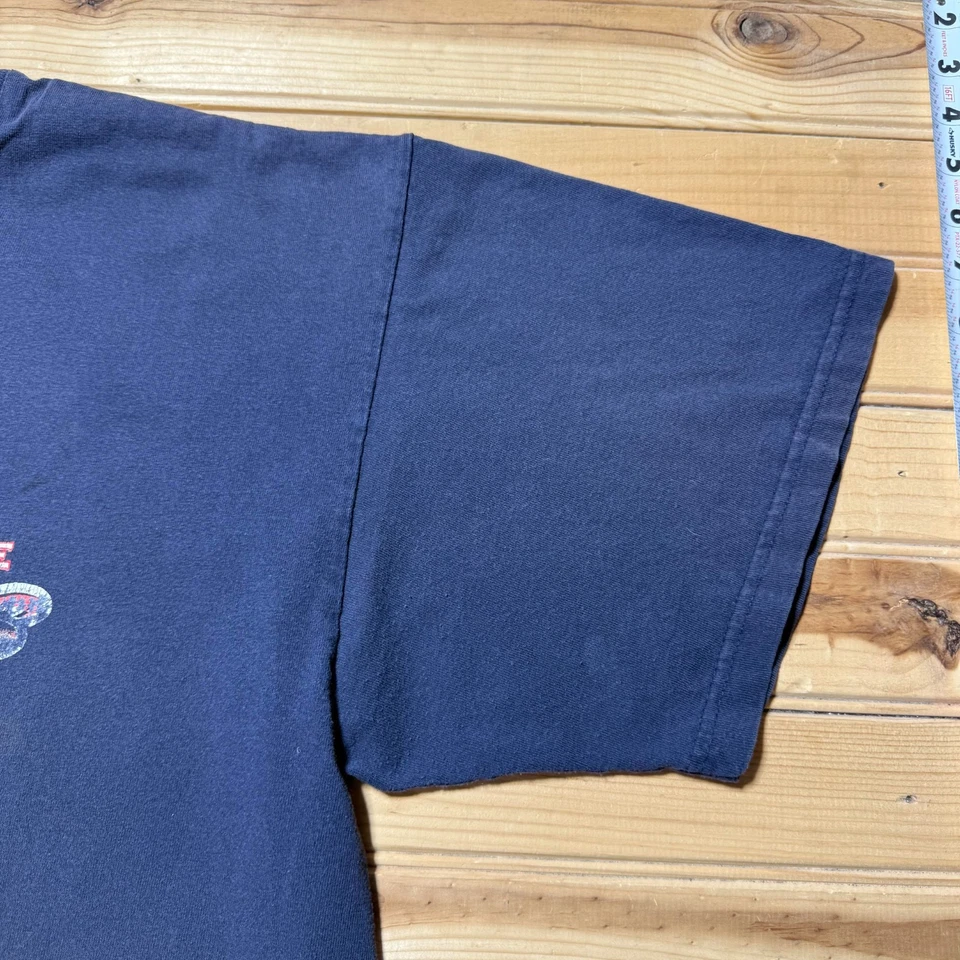 Vintage 1998 New York Yankees MLB American League Champions Baseball T-Shirt XL - Image 4 of 4