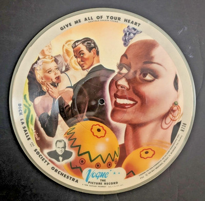 Vogue 10'' Picture Disc, LEARN TO DANCE THE RHUMBA/DISCS #737/#738