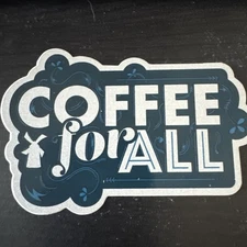 Dutch Bros Sticker Coffee For All FREE SHIPPING!