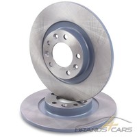 Atec 2X Bremsscheibe Ø290 Voll Hinten FÜR Citroen C4 C5 Aircross Jumpy