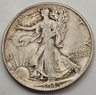1945 Walking Liberty 50c Cents 90% Silver Half Dollar Eagle US Coin WWII