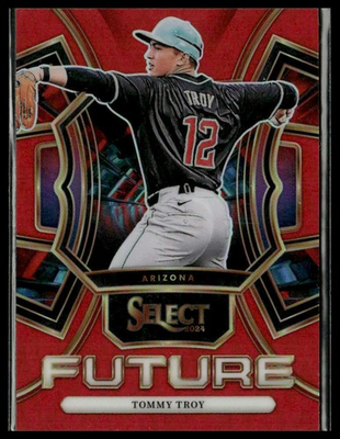 #ad 2024 Panini Select #21 Tommy Troy Turbo Charged Red Prizms # 99 $7.99