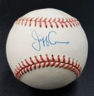 Jeff Conine Marlins Signed Rawlings ONLB Baseball Blue Pen Autograph Sweet Spot