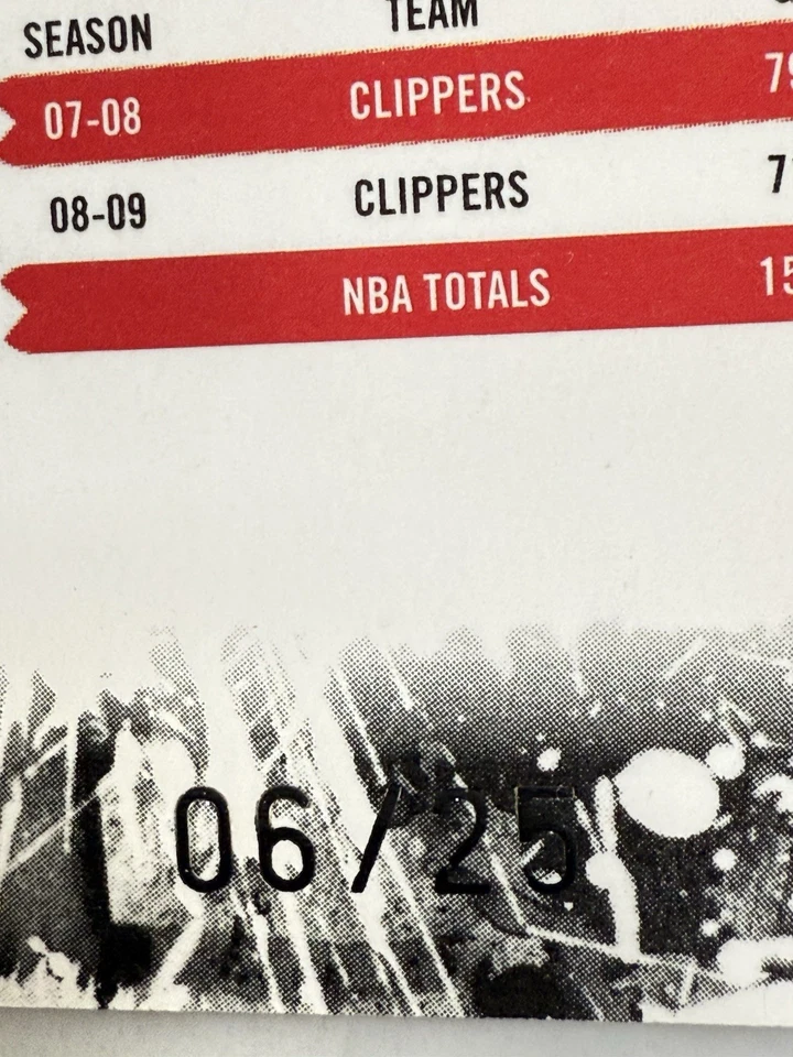 2009-10 Panini Rookies & Stars Longevity Sapphire /25 Al Thornton Clippers - Image 3 of 3