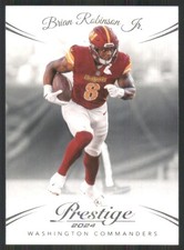 2024 Prestige #294 Brian Robinson Jr. Washington Commanders TW900