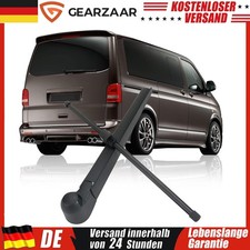 Heck Wischerarm + Scheibenwischer Set Hinten Für VW T5 Transporter DE