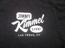 JIMMY KIMMEL LIVE IN LAS VEGAS USED MEN'S GUILLERMO AS VEGAS VIC T-SHIRT SIZE M