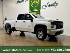 2021 Chevrolet Silverado 2500 HD WT 4X4 CREW CAB SHORT B 6.6L V8 GAS 1OWNER