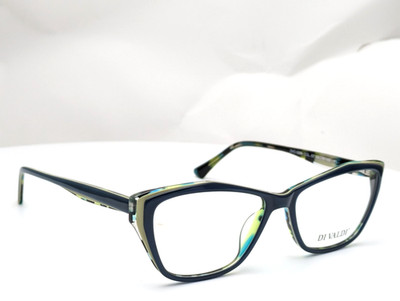 Di Valdi DVO 8259 60 Blue/Multicolor Women's Eyeglasses Frames 53-16-140