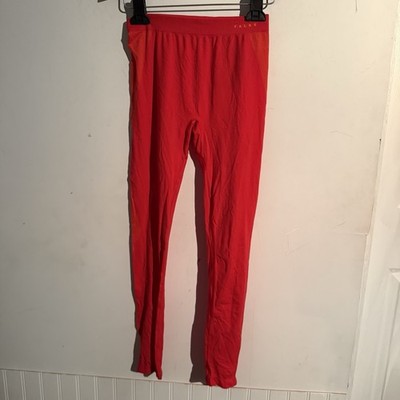 Falke Ergonomic Sports System Small Rhubarb Red Long Tights NWT Workout Active 