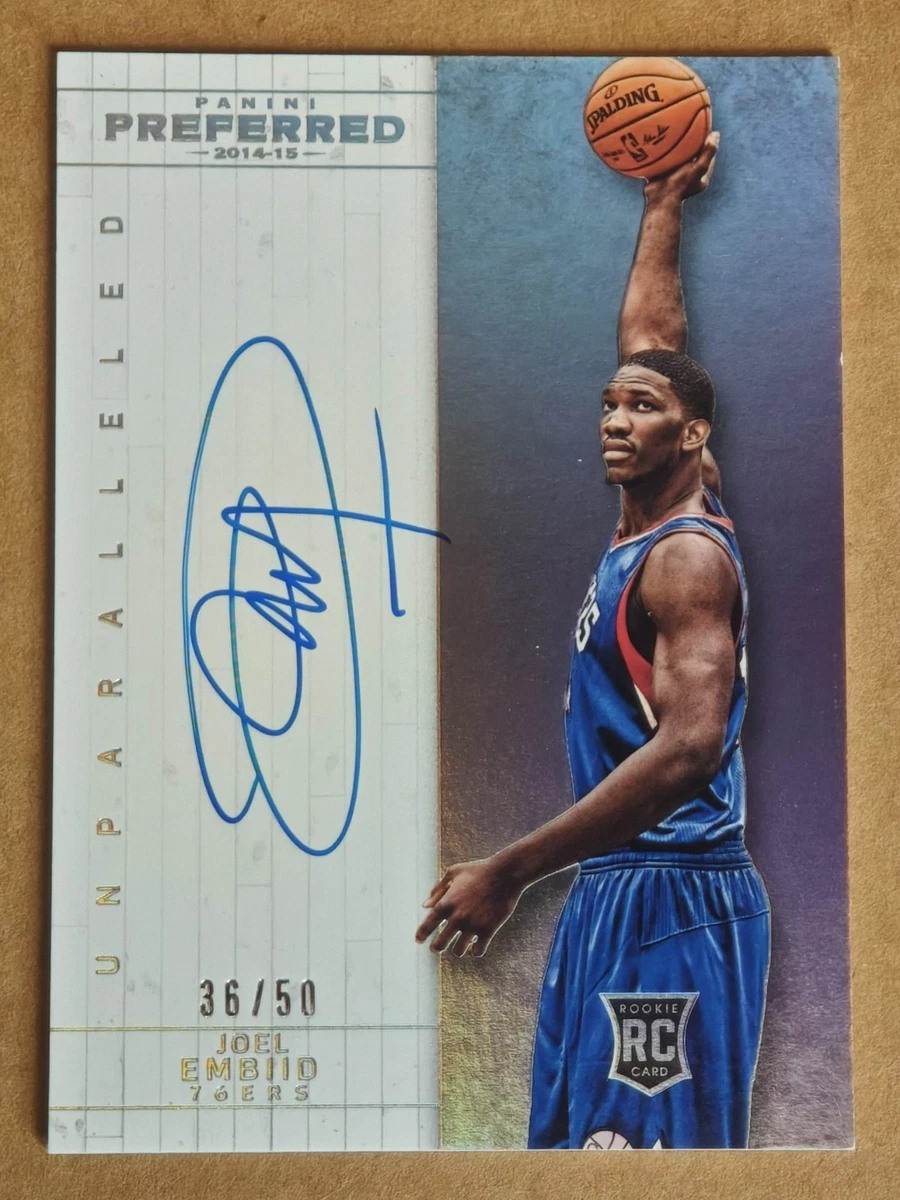 Joel Embiid Basketball Sports Trading Cards & Accessories