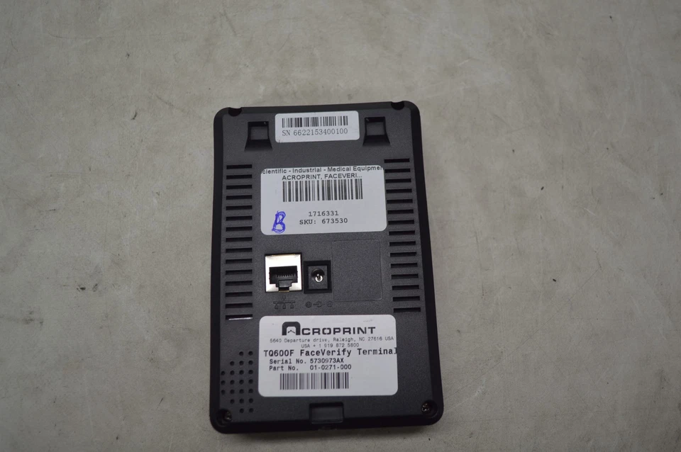 Acroprint TQ600F FaceVerify Terminal - Image 4 of 4