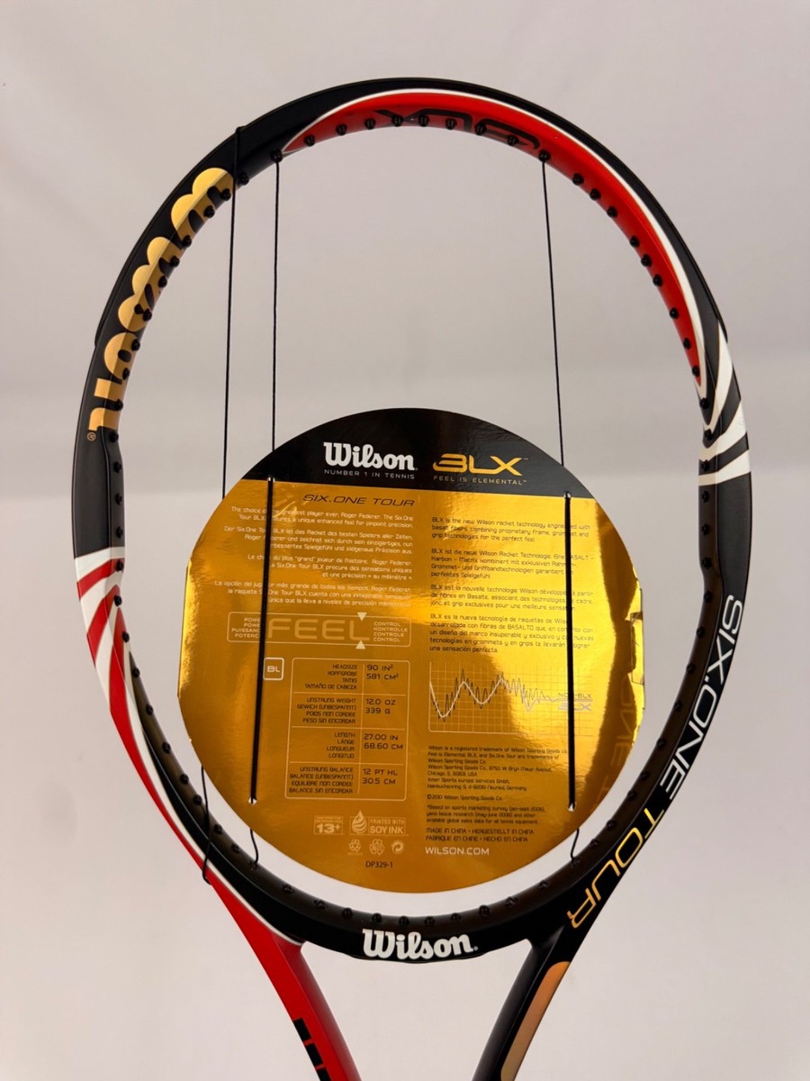 NEW Wilson BLX Six One Pro Staff 90 2010, 4 3/8 Roger Federer | eBay