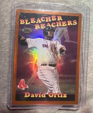 2025 Topps Update Series BLEACHER REACHERS ORANGE FOIL  07/25 Davis Ortiz