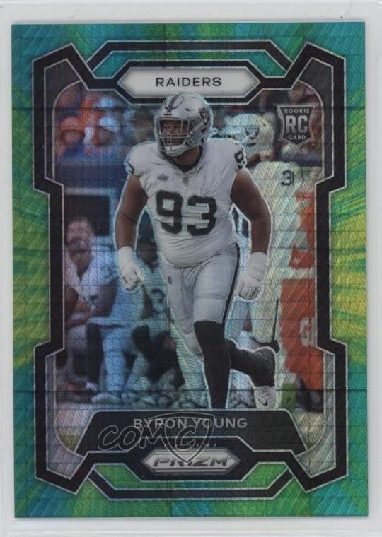 2023 Panini Prizm Rookies Hyper Prizm 168/175 Byron Young #355 0oa7