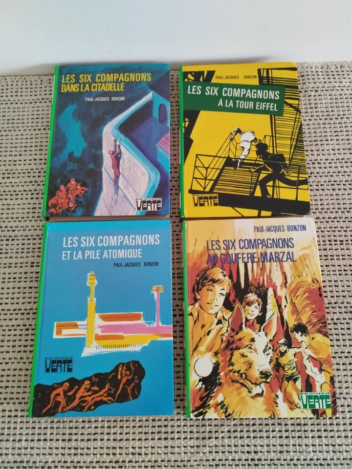 Lot 11 Bibliothèque Verte Les Six Compagnons Paul Jacques Bonzon - Photo 3/4