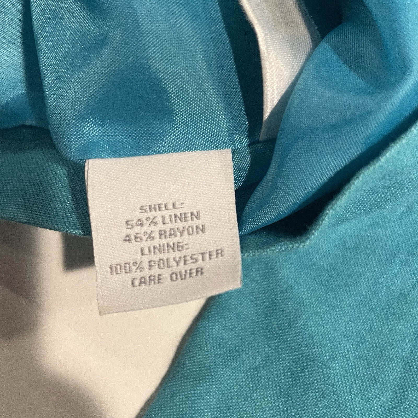 Relativity Utility Linen Blend Jacket WomenTeal B… - image 10