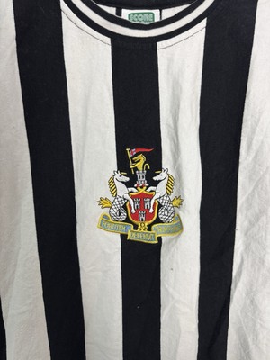 Maillot Newcastle United 1972-1974 Domicile Rétro - Taille L - Score Draw - Football Vintage