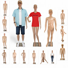 Brand New Full Body Mannequin Shop Window Display Dummy Tailors Tummy Dressmaker