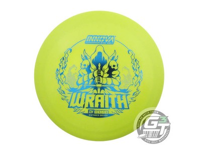 NEW Innova DX Wraith 175g Lime Blue Foil Distance Driver Golf Disc