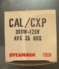 NOS Sylvania CAL-CXP 300W 120V Projector Lamp Projection Bulb