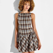 Women's Dropped Waist Mini Skater Dress - Wild Fable