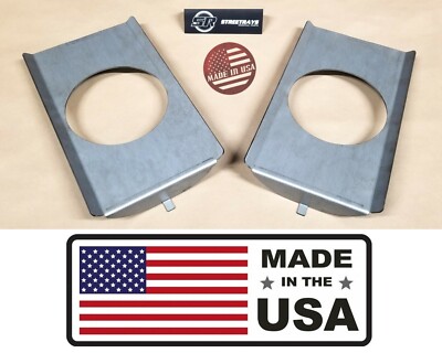 [SR] Behind Seat Cab Corner 6.5 ROUND Speaker Mounting Brackets 73-87 Chevy C10 