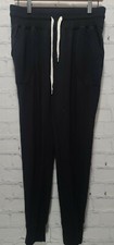 Zella Women's Pants Joggers Black Pockets Cotton Blend Size Small S SM,   c9