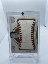 Bob Feller 2012 Panini National Treasures Game Balls Auto # 1/5 SSP HOF Deceased