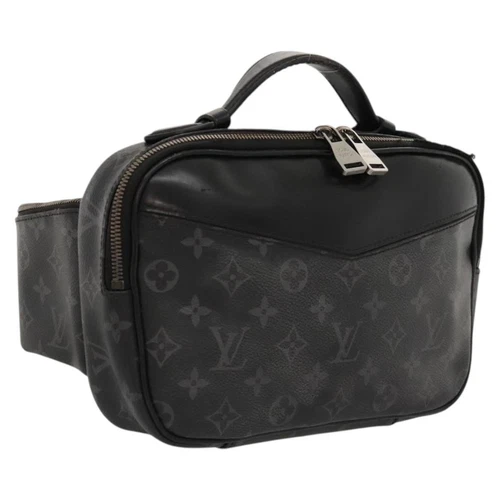 LOUIS VUITTON Monogram Eclipse Bum Bag Shoulder Bag M42906 LV Auth MX311